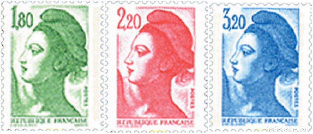 Selos: 144520 MNH FRANCIA 1985 LIBERTAD