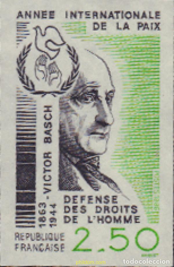 Selos: 566817 MNH FRANCIA 1986 A&Ntilde;O INTERNACIONAL DE LA PAZ