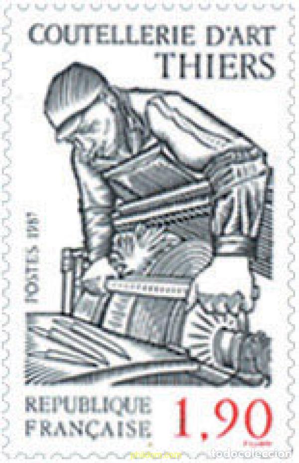 Selos: 123938 MNH FRANCIA 1987 OFICIOS ARTESANALES