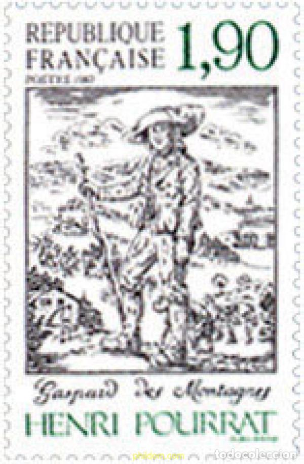 Selos: 123945 MNH FRANCIA 1987 CENTENARIO DEL NACIMIENTO DE HENRI POURRAT