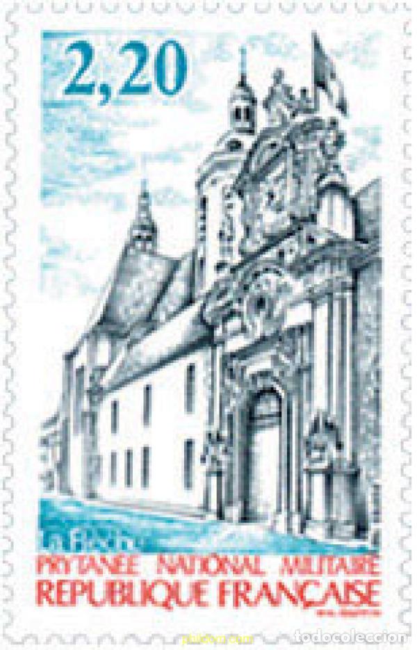 Briefmarken: 123953 MNH FRANCIA 1987 ACADEMIA MILITAR NACIONAL DE LA FLECHE (SARTHE)