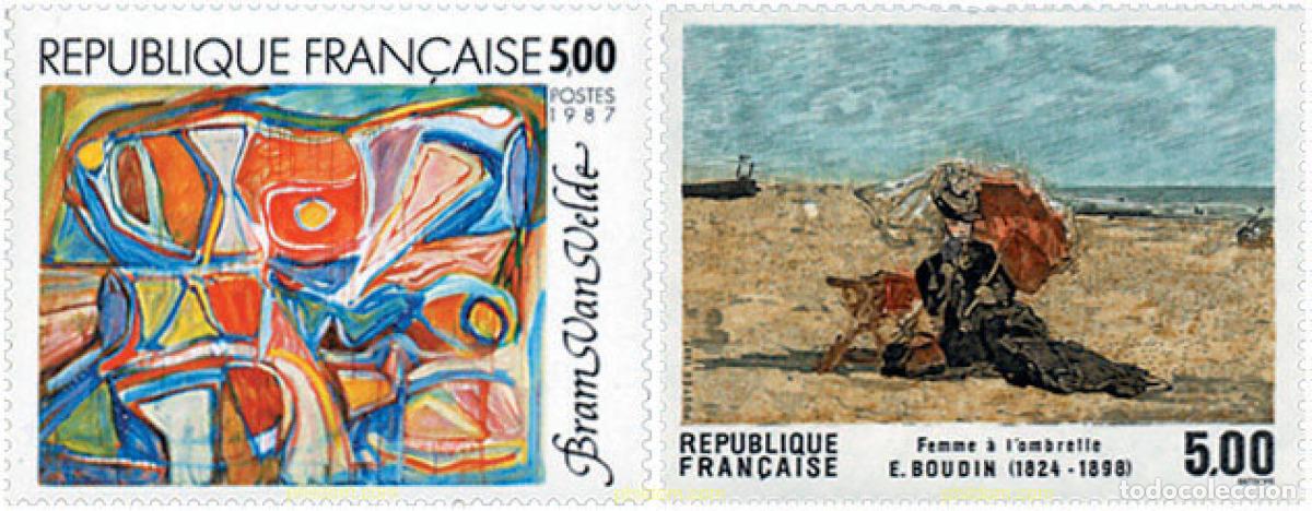 Timbres: 123944 MNH FRANCIA 1987 OBRAS DE ARTE