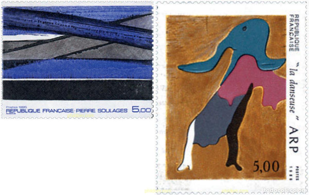 Selos: 244929 MNH FRANCIA 1986 OBRAS DE ARTE