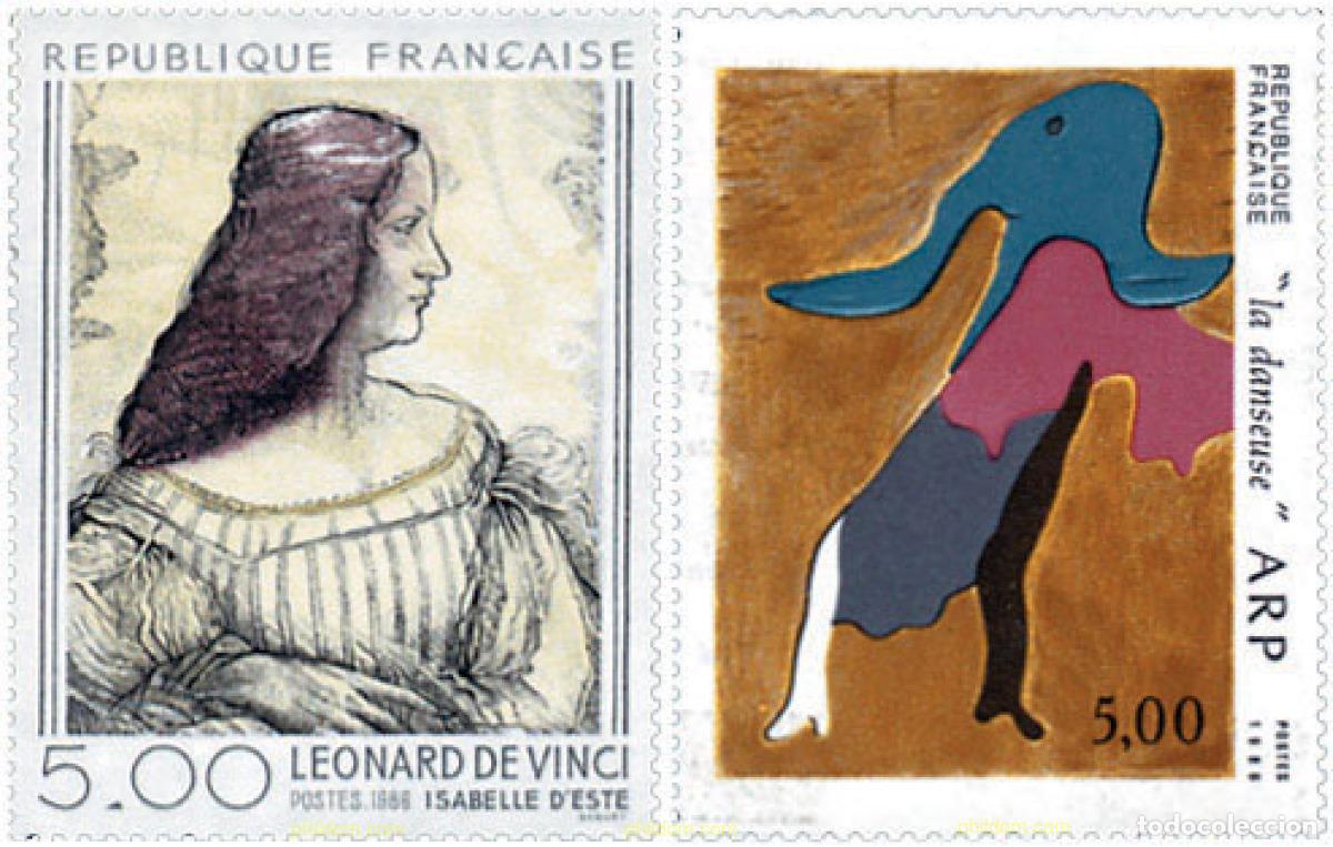 Selos: 360415 MNH FRANCIA 1986 OBRAS DE ARTE