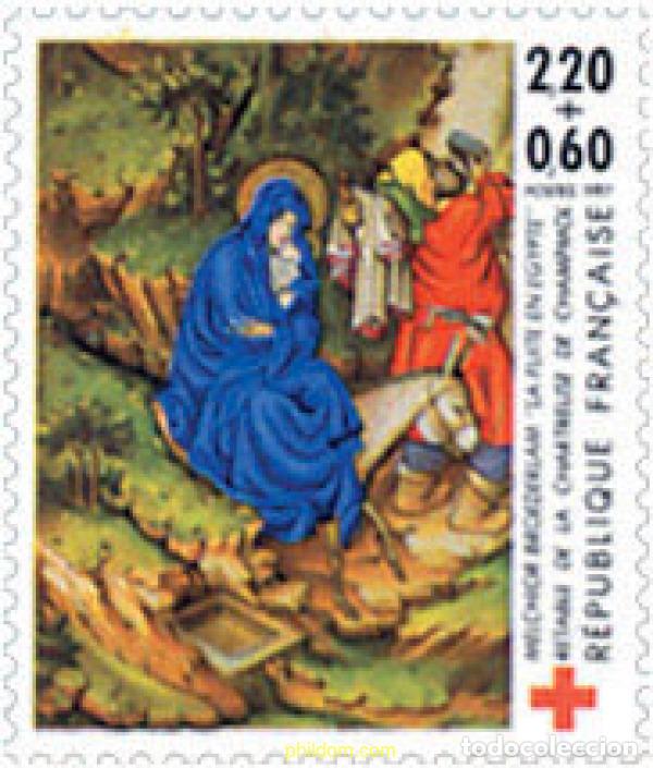 Selos: 142516 MNH FRANCIA 1987 PRO CRUZ ROJA