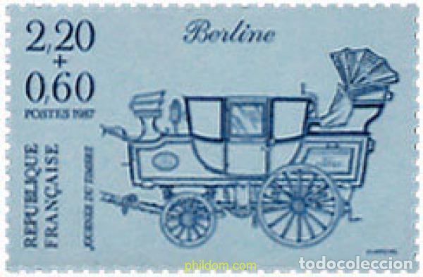 Selos: 244921 MNH FRANCIA 1987 DIA DEL SELLO