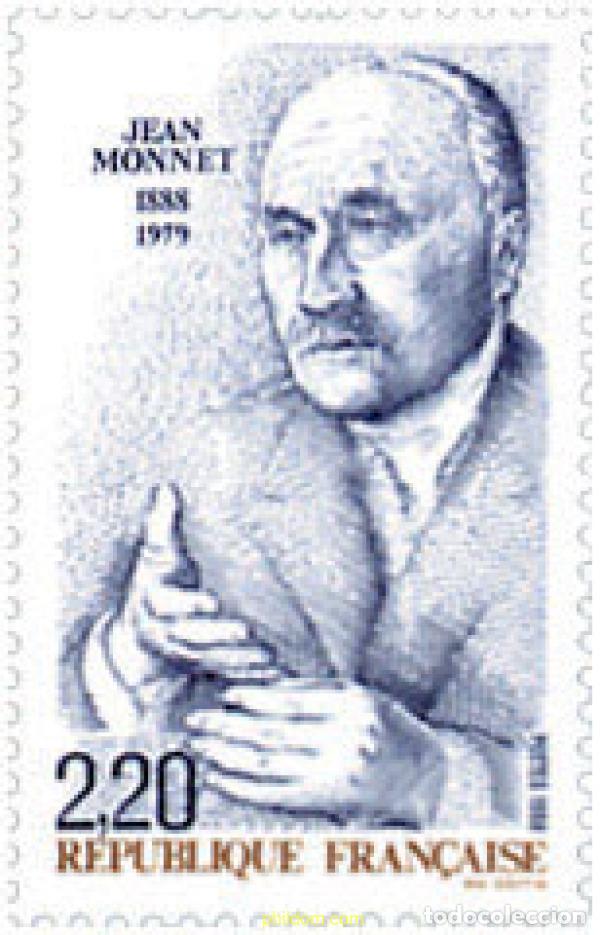 Briefmarken: 124008 MNH FRANCIA 1988 CENTENARIO DEL NACIMIENTO DE JEAN MONNET