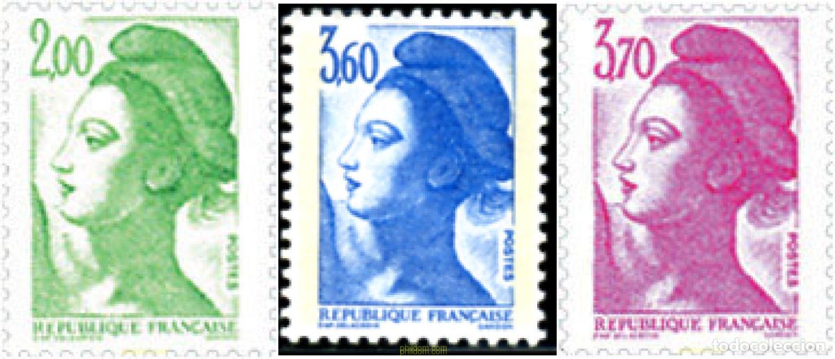Briefmarken: 123957 MNH FRANCIA 1987 LIBERTAD