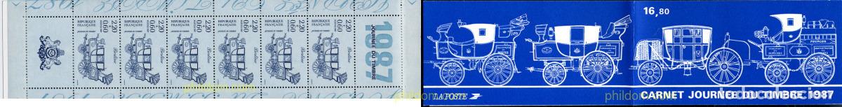 Briefmarken: 247990 MNH FRANCIA 1987 DIA DEL SELLO