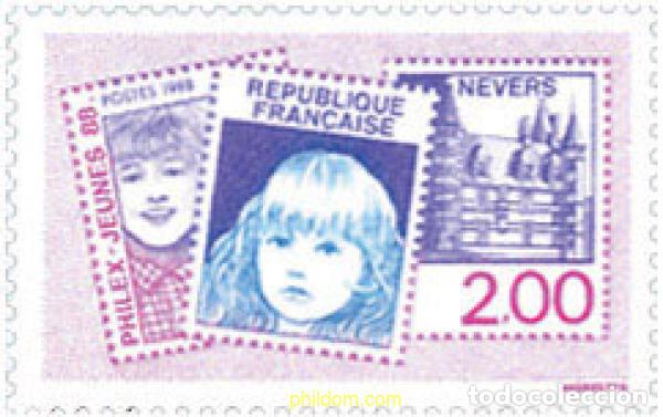 Briefmarken: 124005 MNH FRANCIA 1988 EXPOSICION FILATELICA JUVENIL.