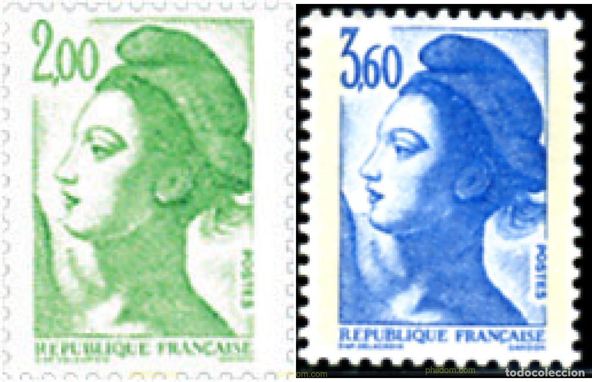 Briefmarken: 360822 MNH FRANCIA 1987 LIBERTAD