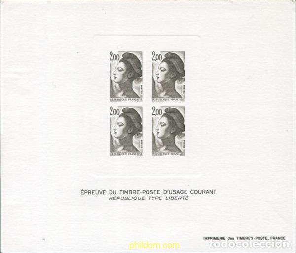 Briefmarken: 615389 MNH FRANCIA 1987 LIBERTAD