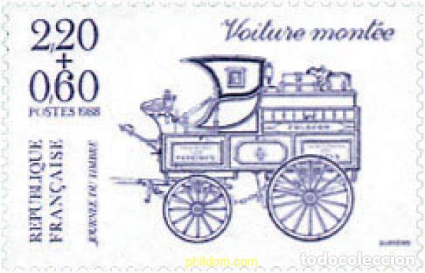 Timbres: 142520 MNH FRANCIA 1988 DIA DEL SELLO