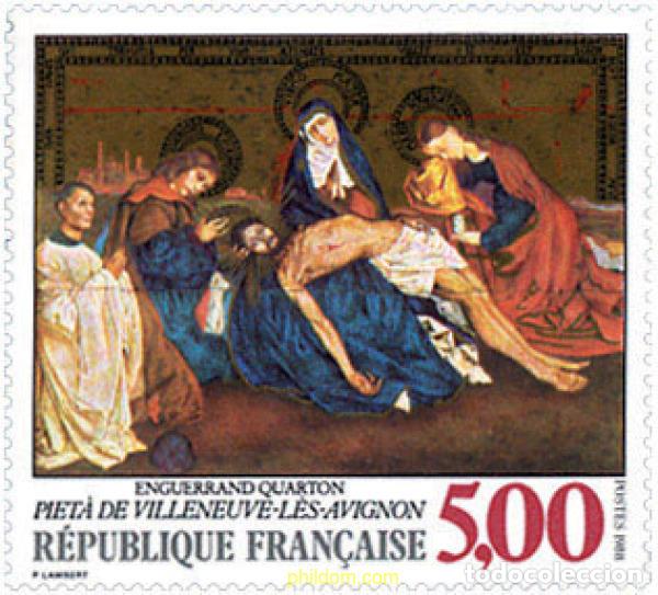 Timbres: 124036 MNH FRANCIA 1988 OBRA DE ARTE