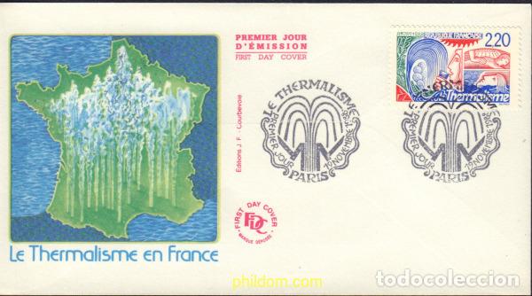 Briefmarken: 439978 MNH FRANCIA 1988 ORGANIZACION Y EXPLOTACION DE LAS FUENTES TERMALES