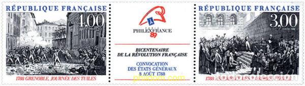 Briefmarken: 142529 MNH FRANCIA 1988 BICENTENARIO DE LA REVOLUCION FRANCESA
