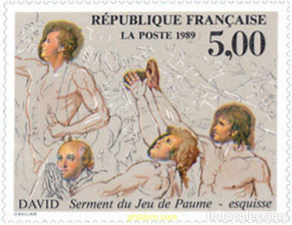 Briefmarken: 124050 MNH FRANCIA 1989 BICENTENARIO DE LA REVOLUCION Y DE LA DECLARACION DE LOS DERECHOS DEL HOMBR