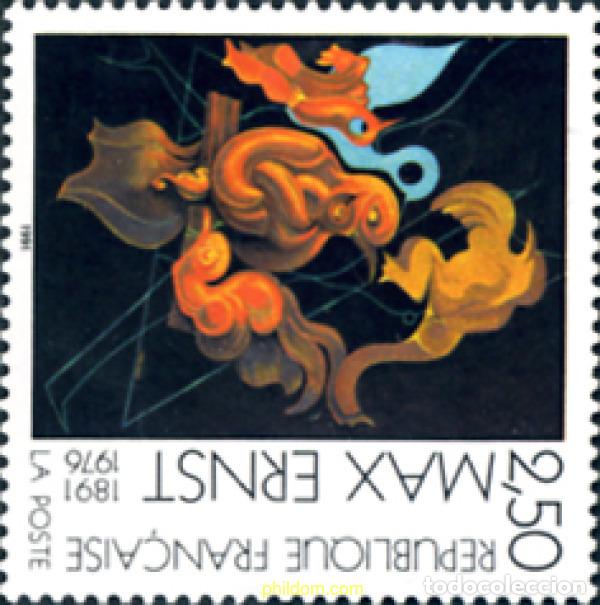 Sellos: 124150 MNH FRANCIA 1991 CENTENARIO DEL NACIMIENTO DE MAX ERNST