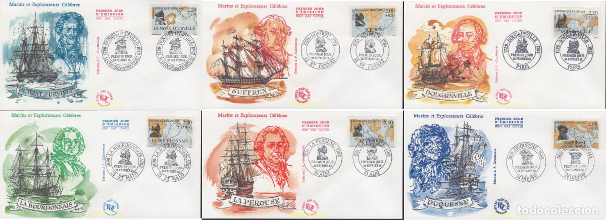 Sellos: 439958 MNH FRANCIA 1988 PERSONAJES CELEBRES