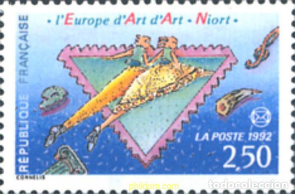 Sellos: 124157 MNH FRANCIA 1992 CONGRESO DE SOCIEDADES FILATELICAS FRANCESAS EN NIORT