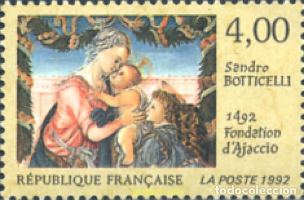 Sellos: 124155 MNH FRANCIA 1992 500 ANIVERSARIO DE LA FUNDACION DE AJACCIO