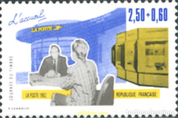 Sellos: 142613 MNH FRANCIA 1992 DIA DEL SELLO