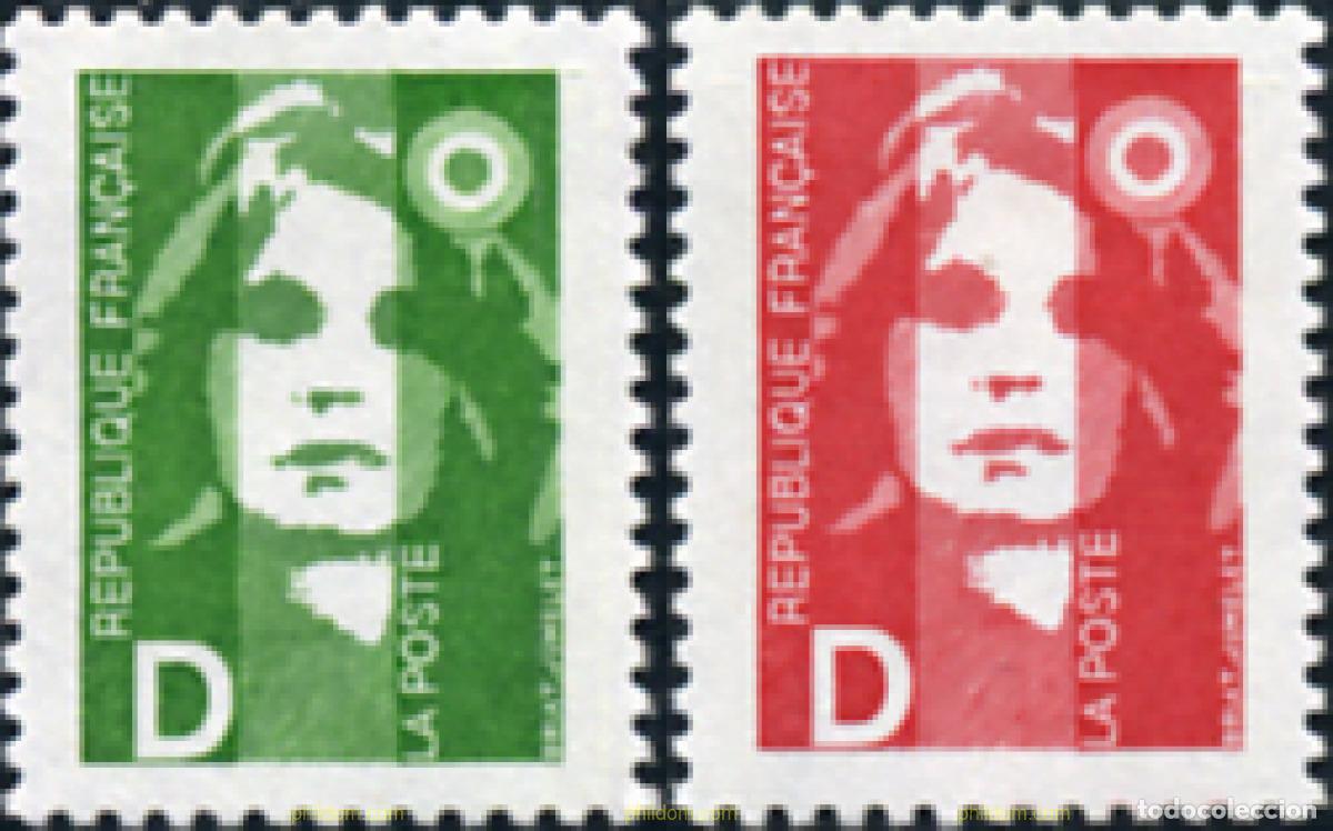 Sellos: 124144 MNH FRANCIA 1991 MARIANA DEL BICENTENARIO