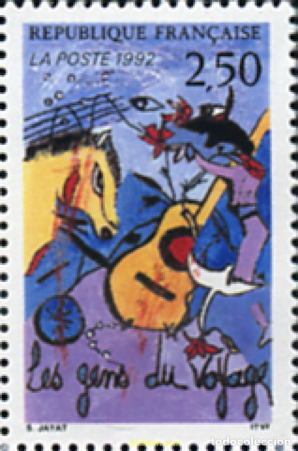 Timbres: 124171 MNH FRANCIA 1992 LOS SALTIMBANQUIS