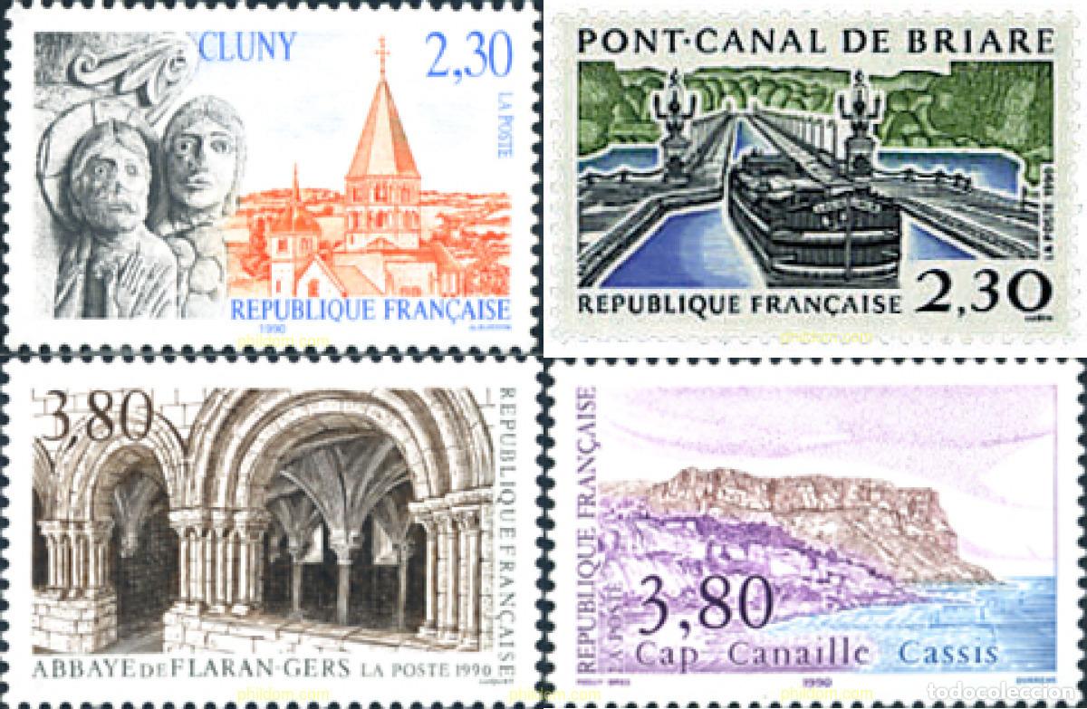 Timbres: 124113 MNH FRANCIA 1990 TURISMO