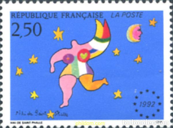 Briefmarken: 124163 MNH FRANCIA 1992 ENTRADA EN VIGOR DEL MERCADO UNICO EUROPEO