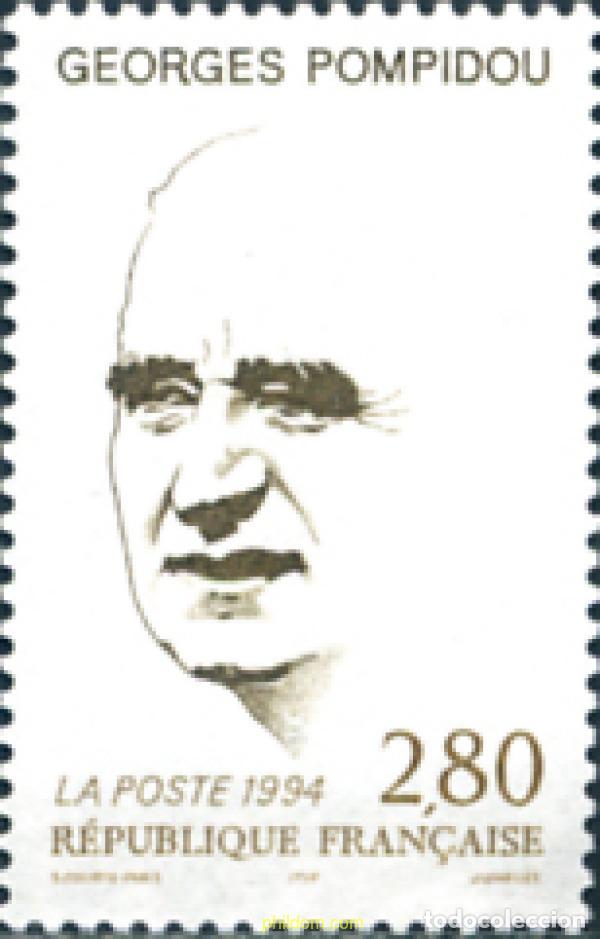 Sellos: 124220 MNH FRANCIA 1994 PRESIDENTES