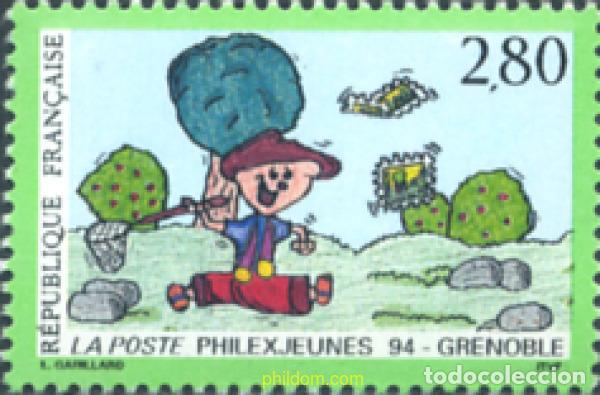 Sellos: 124221 MNH FRANCIA 1994 PHILEXJEUNES 94. EXPOSICION FILATELICA INTERNACIONAL DE LA JUVENTUD EN GREN