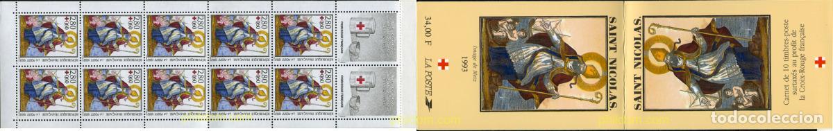 Sellos: 142635 MNH FRANCIA 1993 PRO CRUZ ROJA