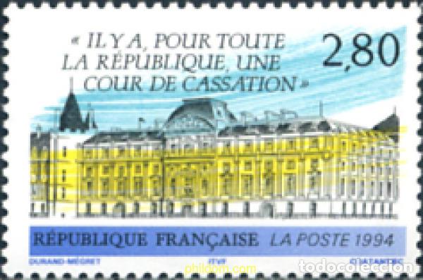 Briefmarken: 124230 MNH FRANCIA 1994 PALACIO DE JUSTICIA