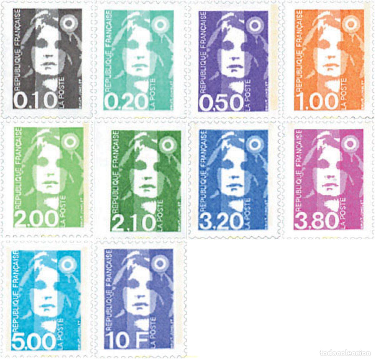 Selos: 142572 MNH FRANCIA 1990 MARIANA DEL BICENTENARIO