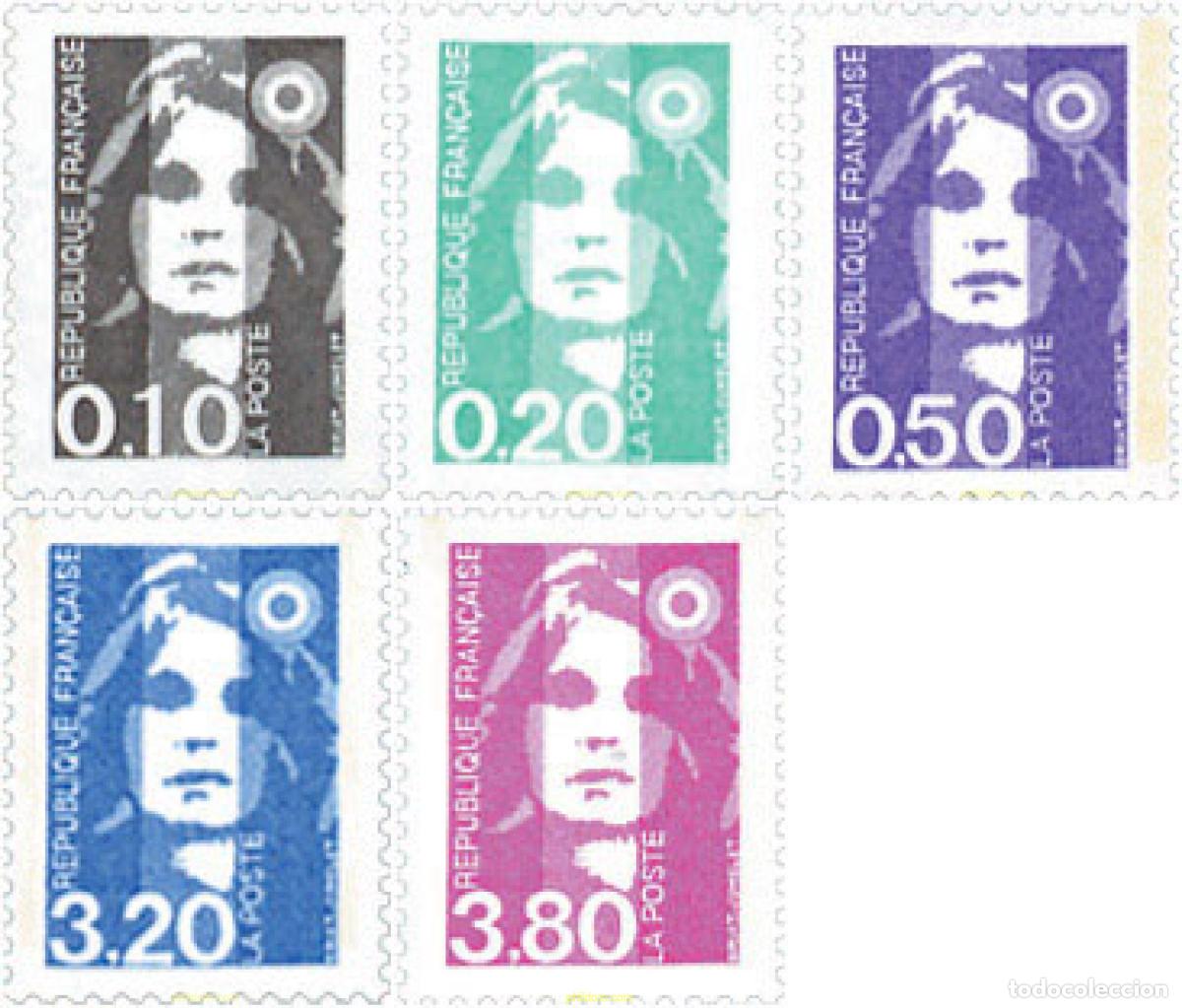 Selos: 244553 MNH FRANCIA 1990 MARIANA DEL BICENTENARIO
