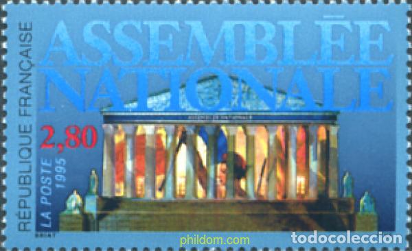 Selos: 124279 MNH FRANCIA 1995 ASAMBLEA NACIONAL
