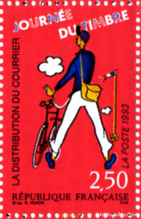 Briefmarken: 244435 MNH FRANCIA 1993 DIA DEL SELLO