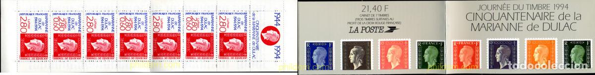 Sellos: 142636 MNH FRANCIA 1994 DIA DEL SELLO