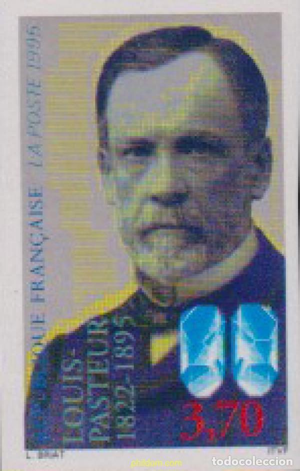 Sellos: 617158 MNH FRANCIA 1995 CENTENARIO DE LA MUERTE DE LOUIS PASTEUR