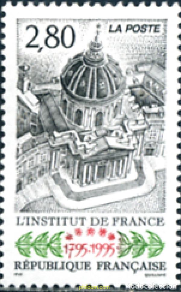 Sellos: 124299 MNH FRANCIA 1995 BICENTENARIO DEL INSTITUTO DE FRANCIA