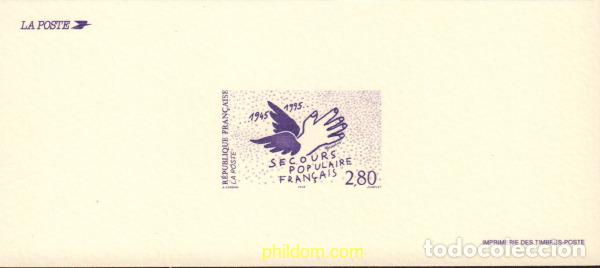 Sellos: 587884 MNH FRANCIA 1995 50 ANIVERSARIO DEL SOCORRO POPULAR FRANCES