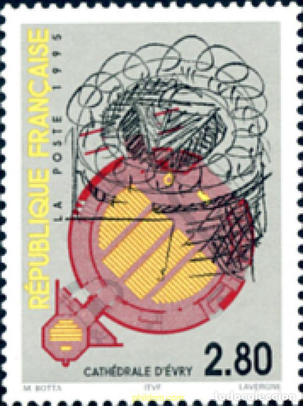 Sellos: 124310 MNH FRANCIA 1995 CATEDRALES