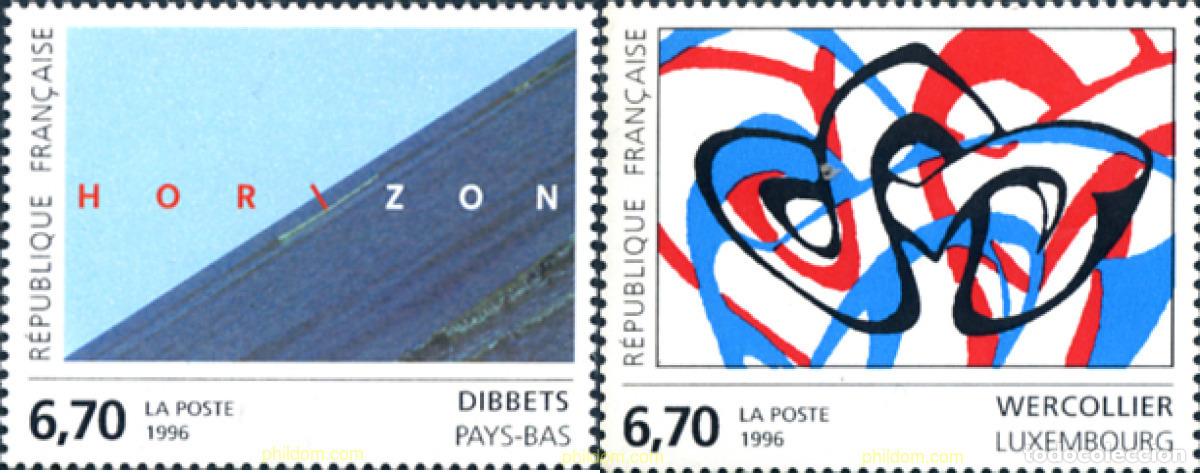 Sellos: 124319 MNH FRANCIA 1996 ARTE CONTEMPORANEO
