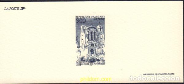 Sellos: 577052 MNH FRANCIA 1996 CENTENARIO DE LA CONSAGRACION DE LA BASILICA NOTRE-DAME DE FOURVI&Egrave;RE EN LY