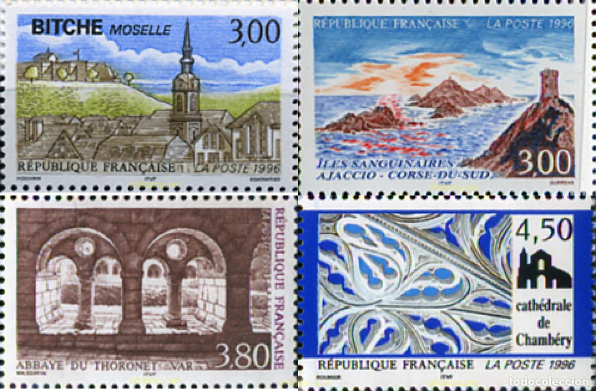 Sellos: 124379 MNH FRANCIA 1996 TURISMO