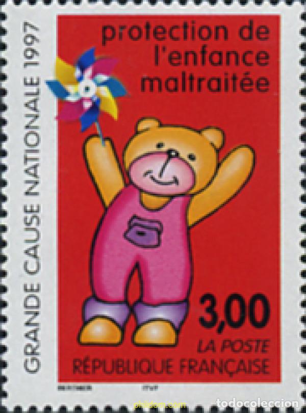 Sellos: 124525 MNH FRANCIA 1997 PROTECCION DE LA INFANCIA