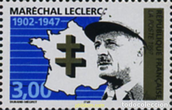 Sellos: 124532 MNH FRANCIA 1997 MARISCAL LECLERC