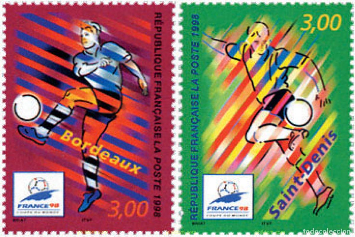 Sellos: 124574 MNH FRANCIA 1998 COPA DEL MUNDO DE FUTBOL. FRANCIA-98