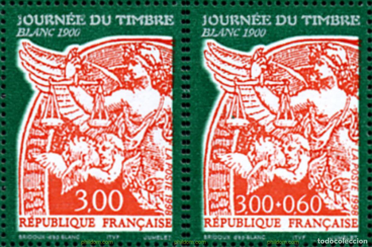 Sellos: 124582 MNH FRANCIA 1998 DIA DEL SELLO